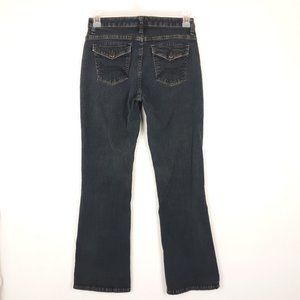 Lee Jeans Women's Size 8 SHORT Bootcut Slender Secret Lower On The Waist Denim
